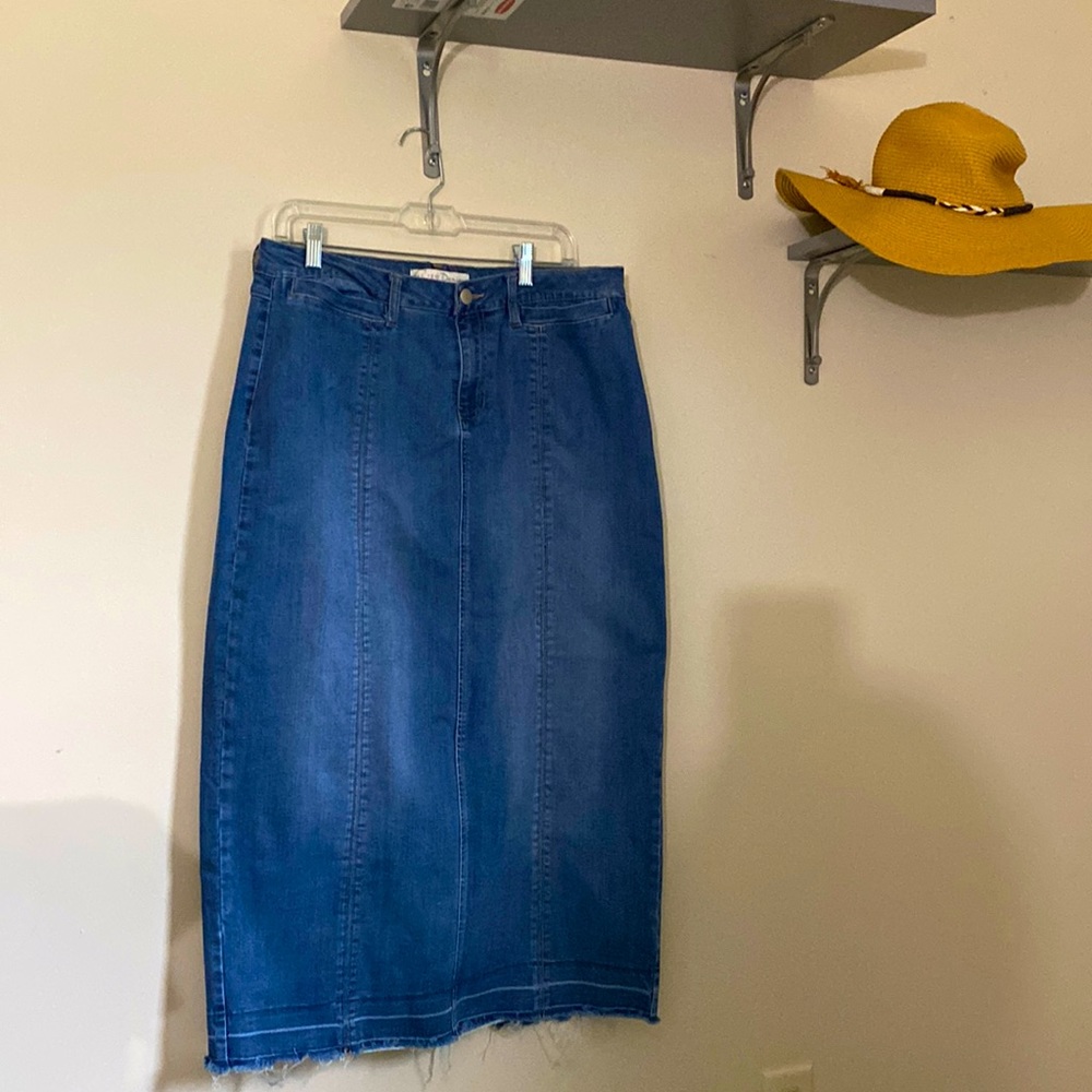 Maxi Jean skirt